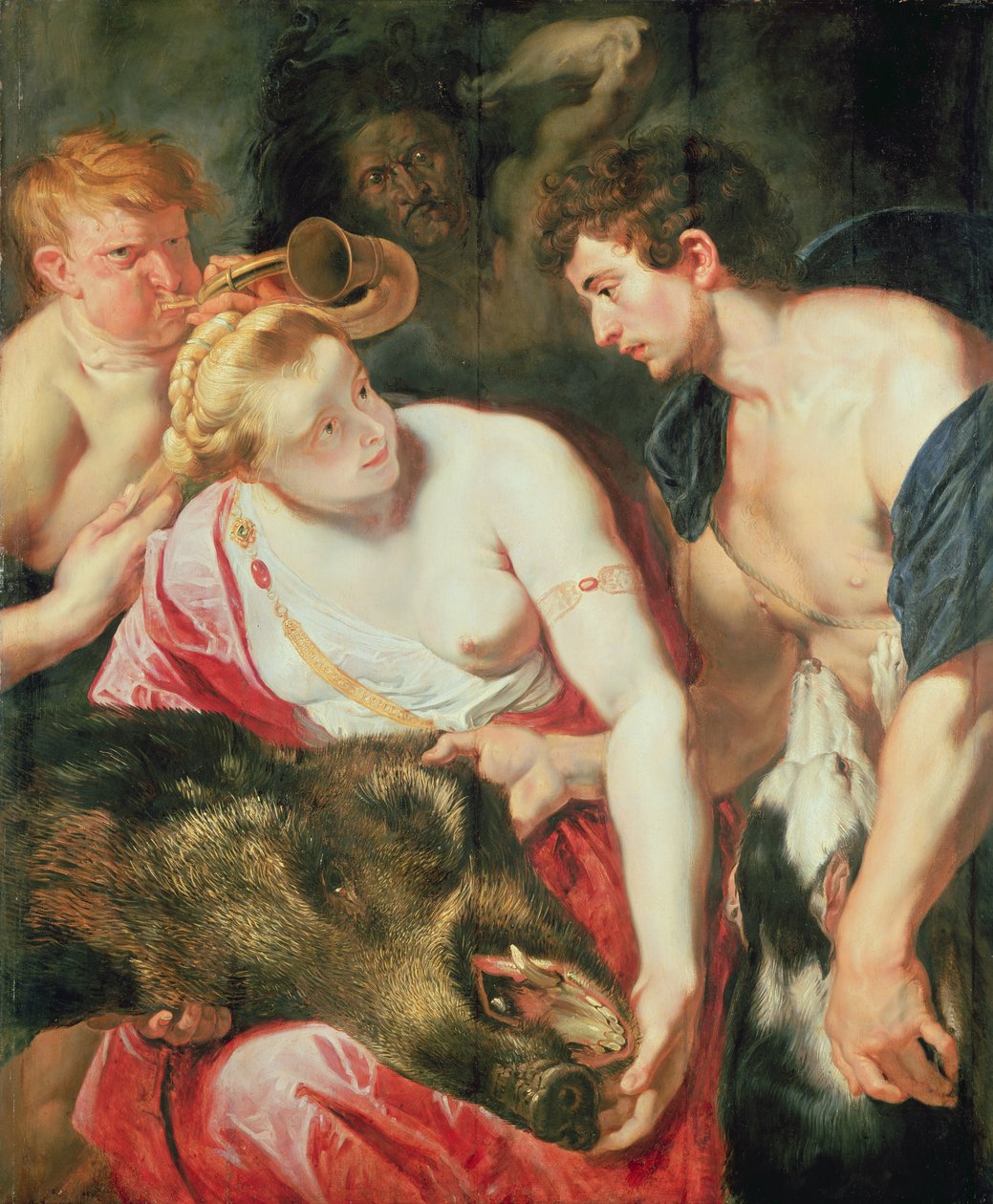 Méléagre et Atalante - Peter Paul studio of Rubens