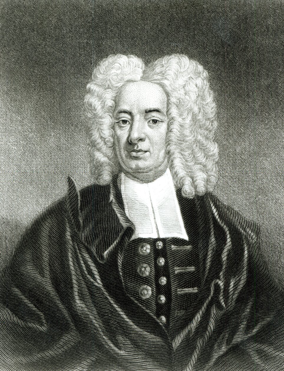 Cotton Mather (1663-1728) gravé par Charles Edward Wagstaff et J. Andrews - Peter Pelham