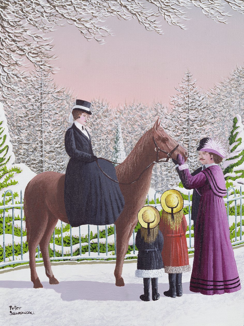 Dame à cheval - Peter Szumowski