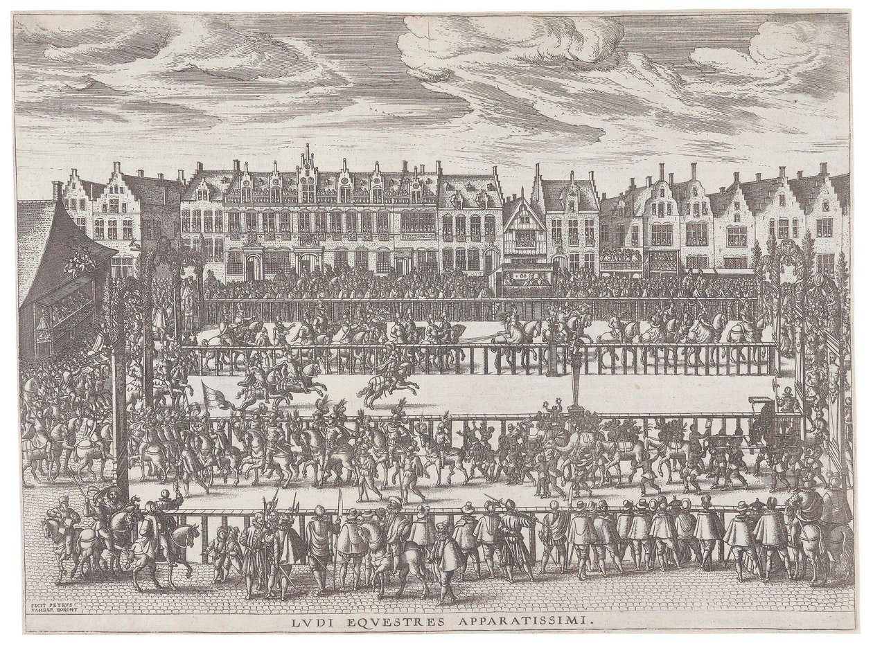 Ludi Equestres Apparatissimi - Peter van der Borcht