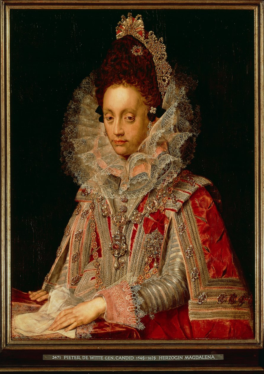 Portrait de la Duchesse Magdalena, c.1613 - Peter Candid