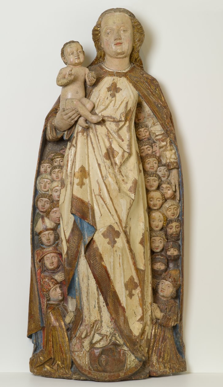 Madone et Enfant abritant des suppliants sous son manteau, vers 1471 - Peter (attr.to) Koellin