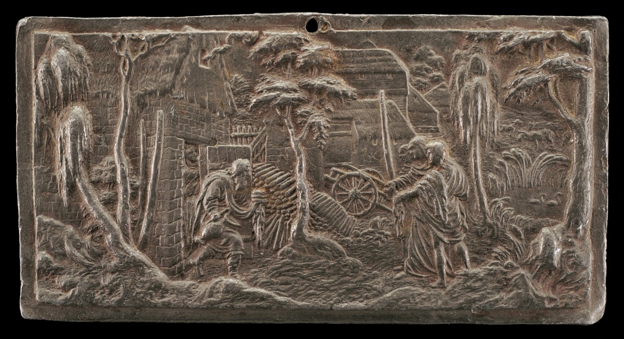 Abraham accueillant les trois anges, c. 1525-1535 - Peter Flötner