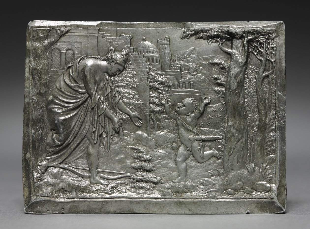 Cupidon se plaignant à Vénus, c. 1540-1546 - Peter Flötner