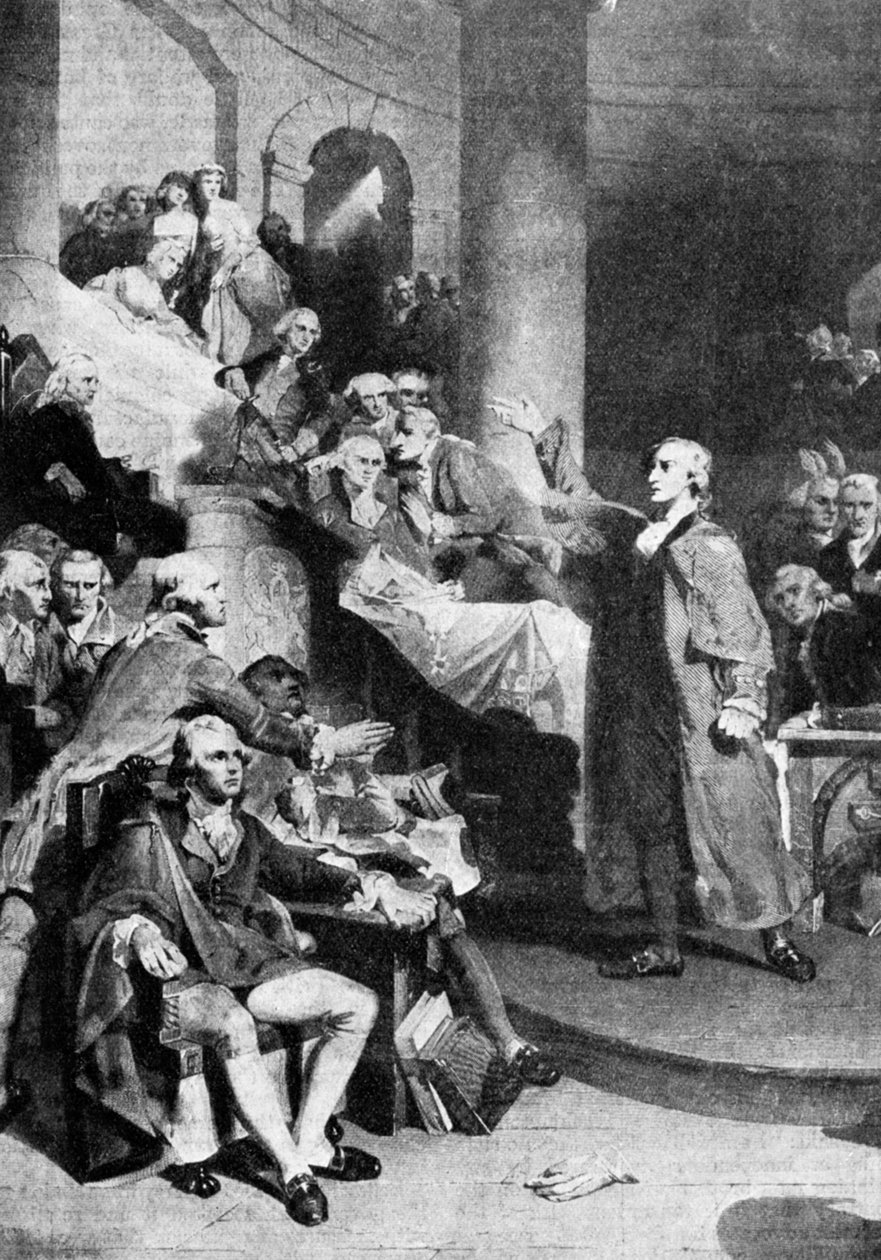Patrick Henry, révolutionnaire américain - Peter Frederick Rothermel