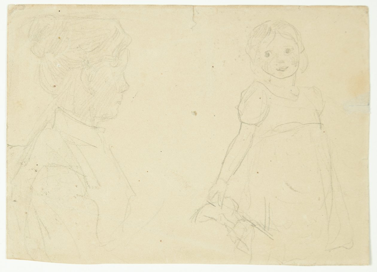 Étude de la femme et de la fille de l