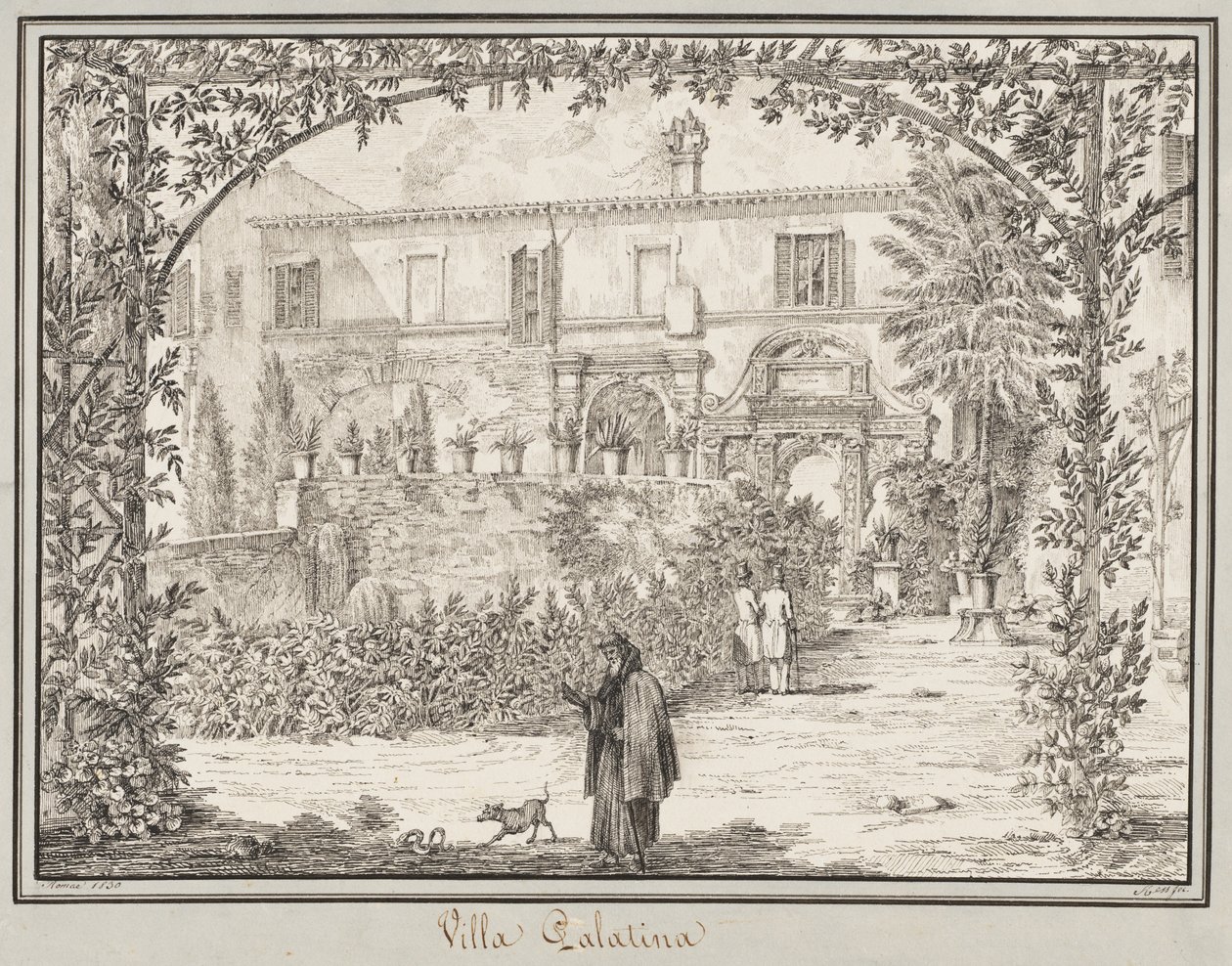 Villa Palatina, 1830 - Peter Heinrich Lambert von Hess