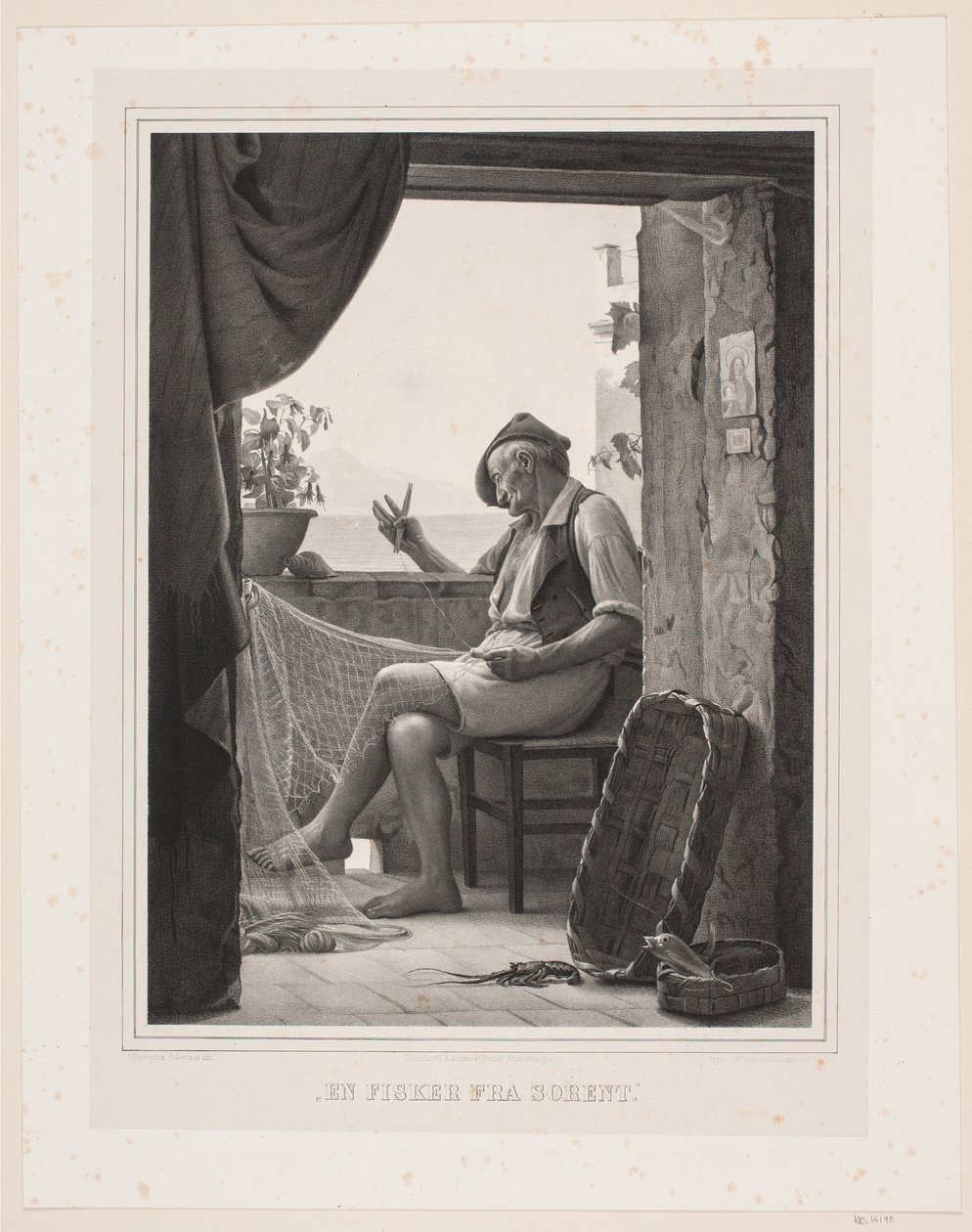 Un pêcheur de Sorrente - Peter Henrik Gemzøe