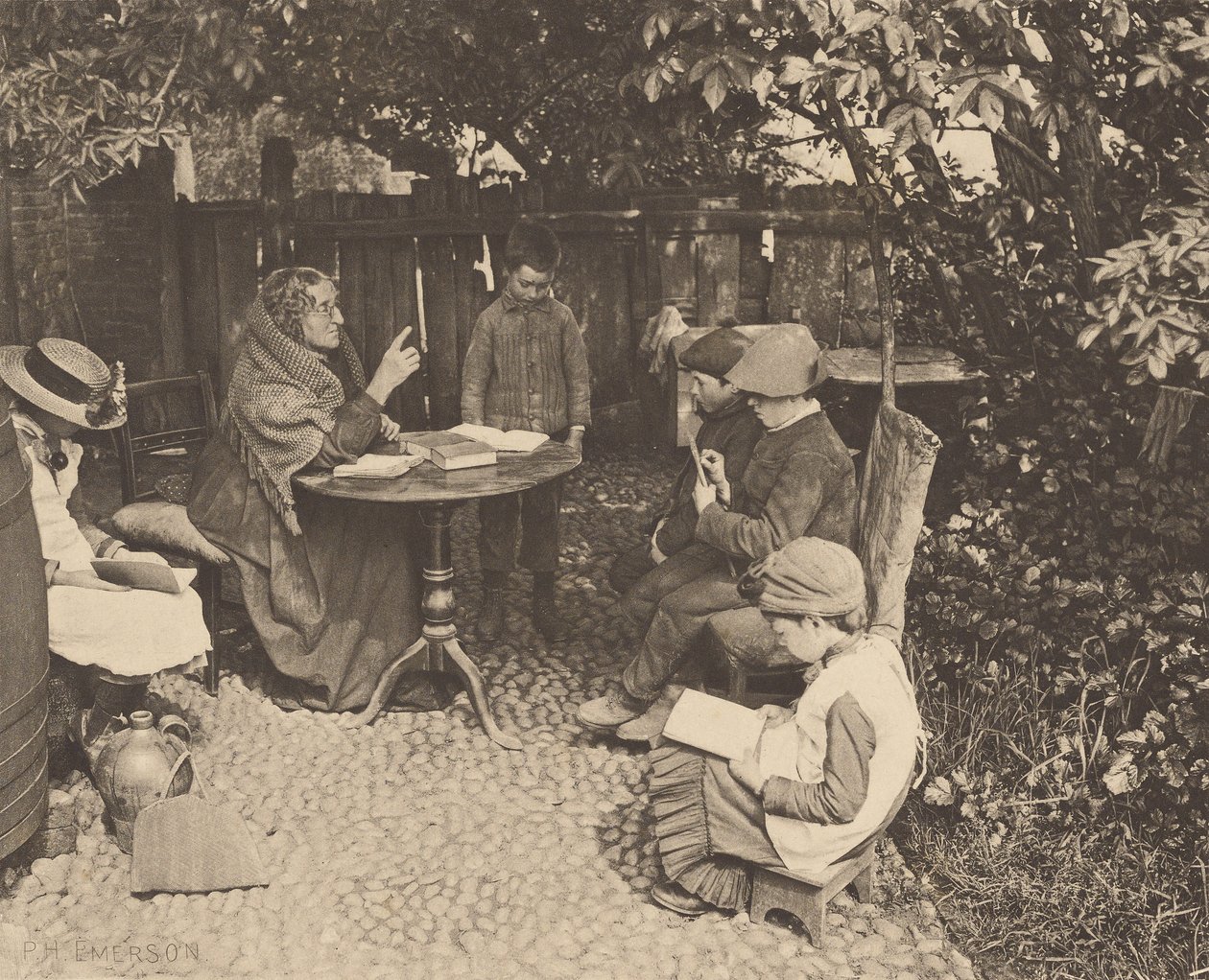 Une école de dames - Peter Henry Emerson