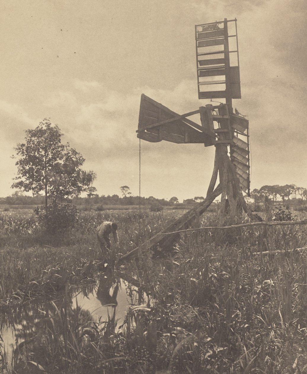 Un moulin à eau en ruine - Peter Henry Emerson