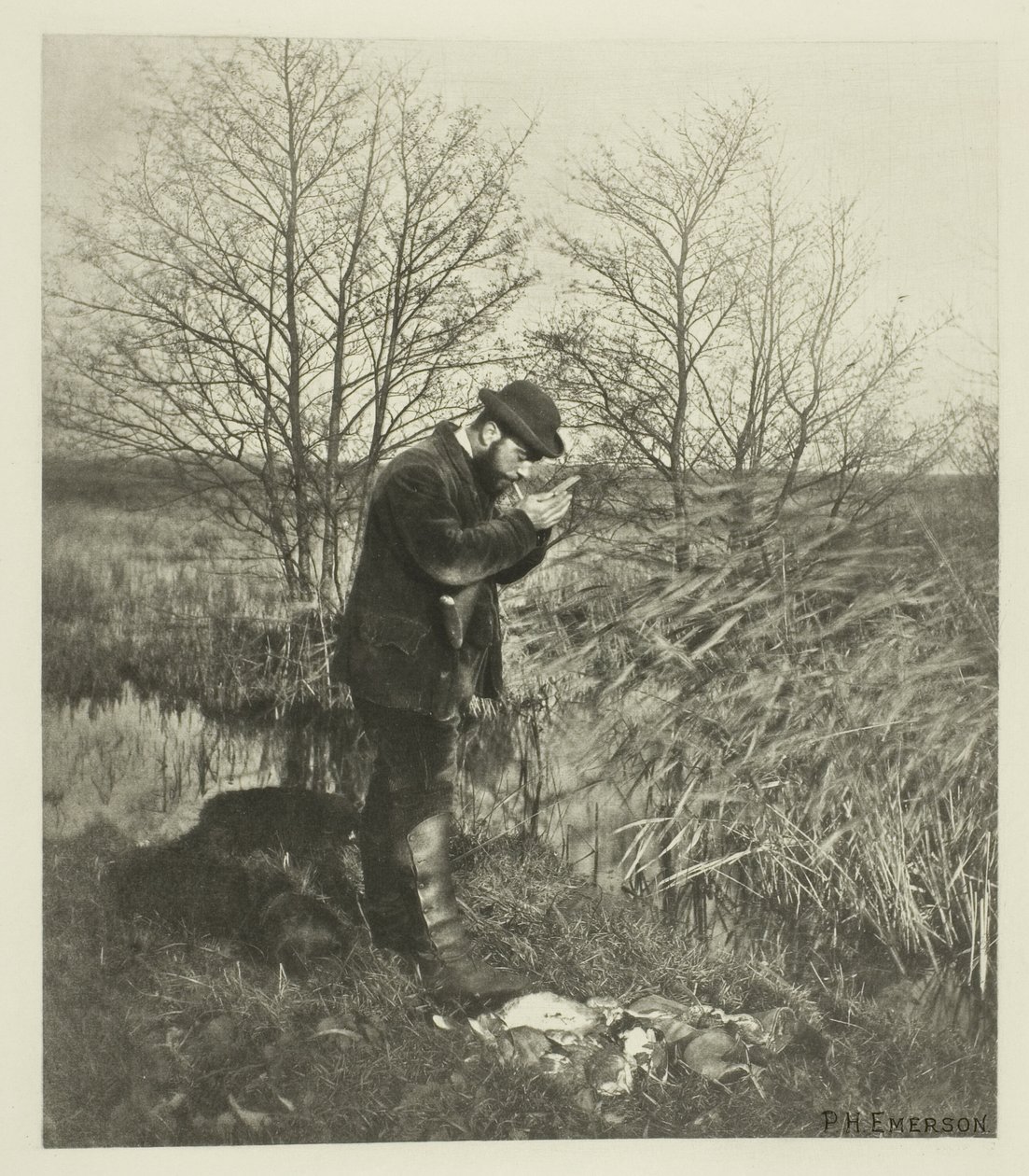 Au coin du couvert (Norfolk) - Peter Henry Emerson