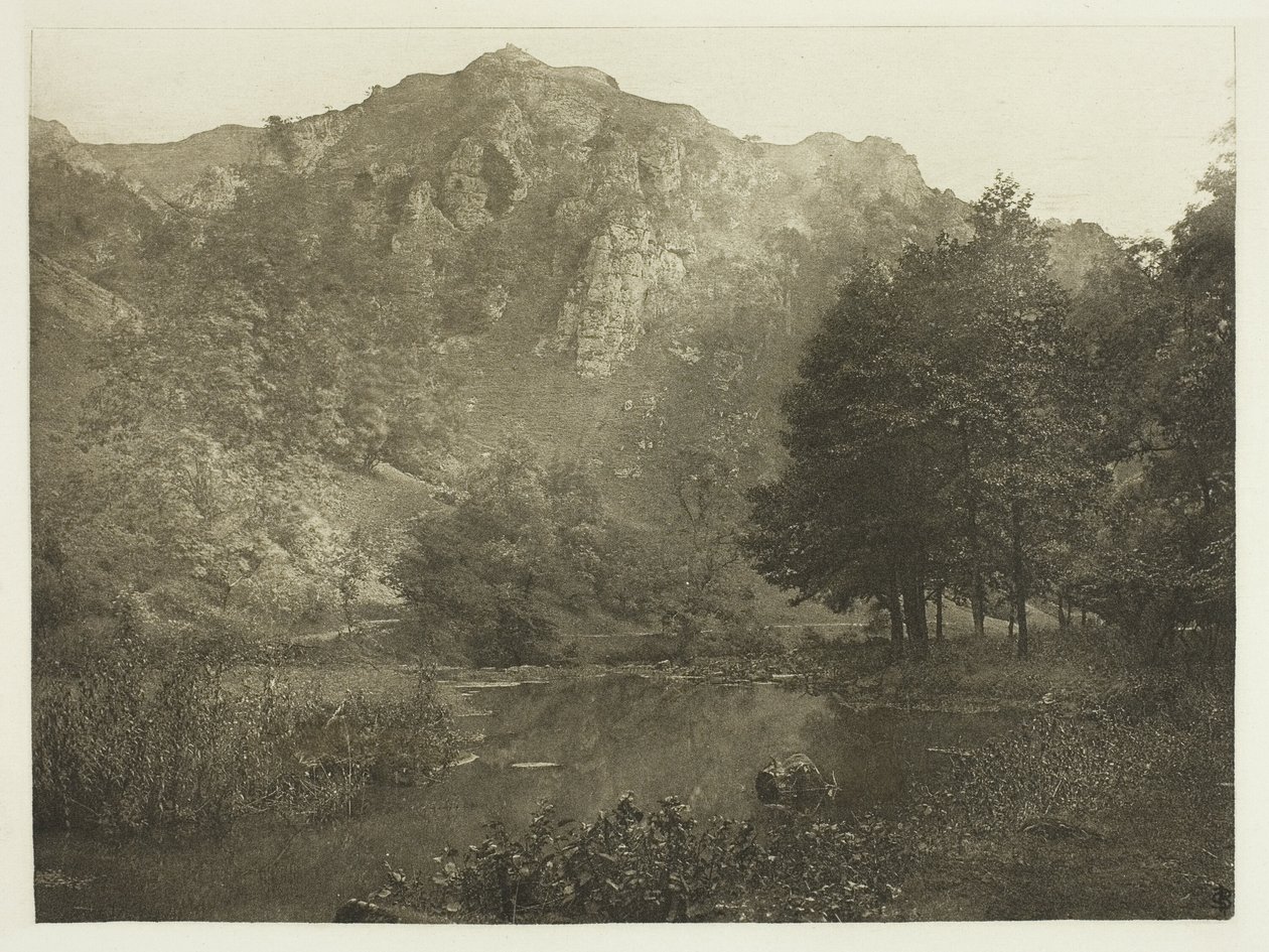 À Dove Dale - Peter Henry Emerson