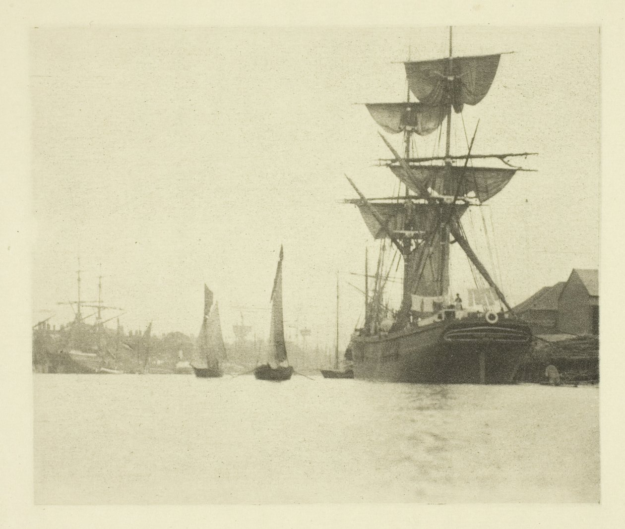 Retour des pêcheurs de crevettes - Peter Henry Emerson