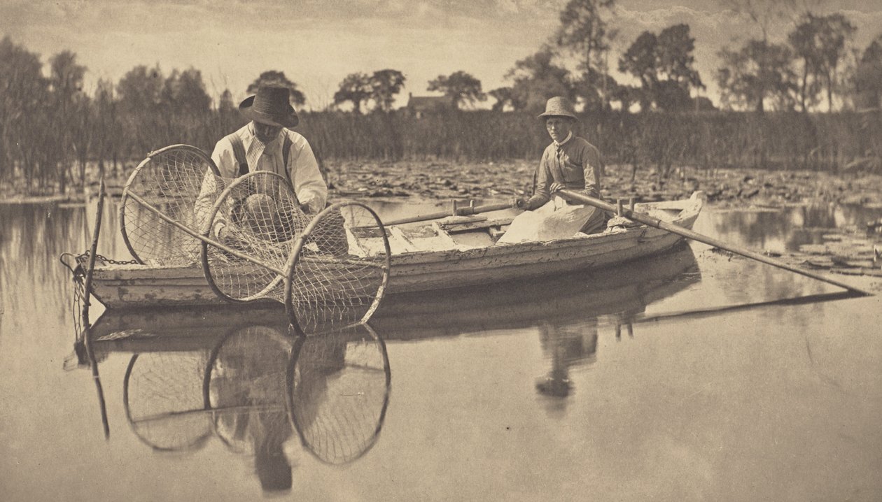 Installation du filet à archet - Peter Henry Emerson