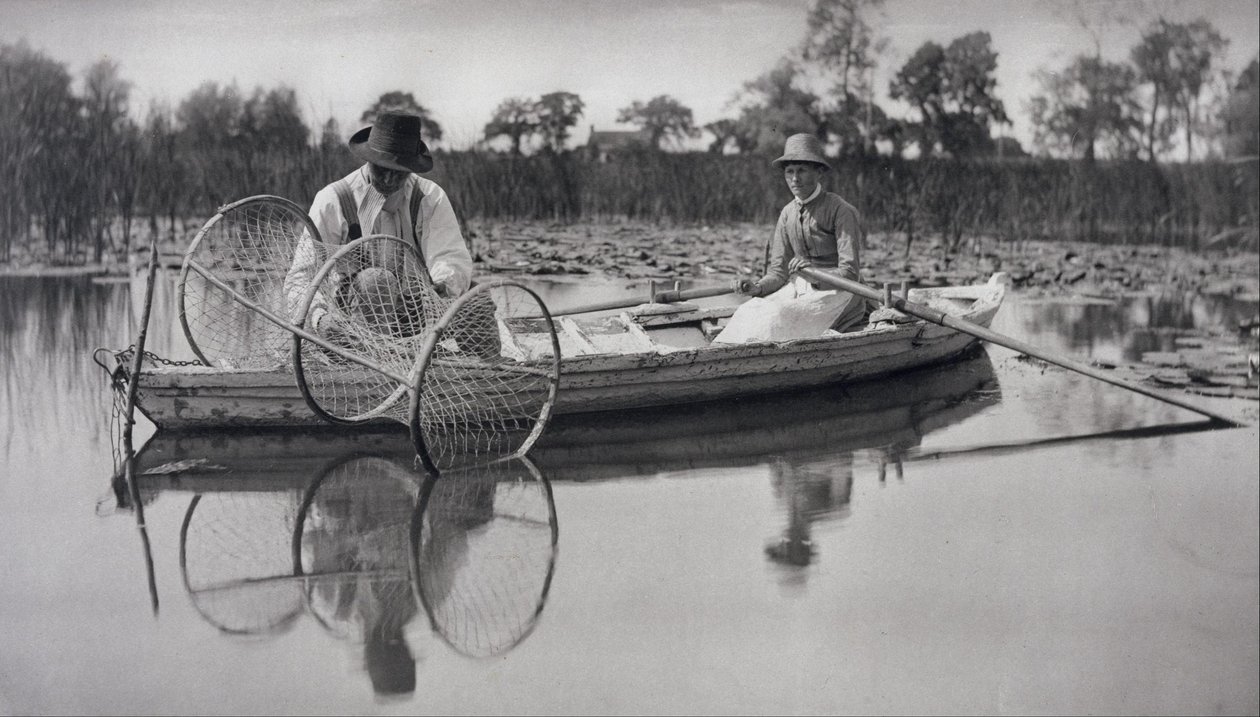 Pose du filet en poche - Peter Henry Emerson