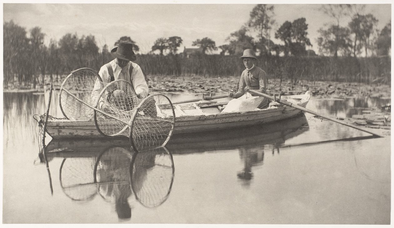 Installation du filet à arceau - Peter Henry Emerson