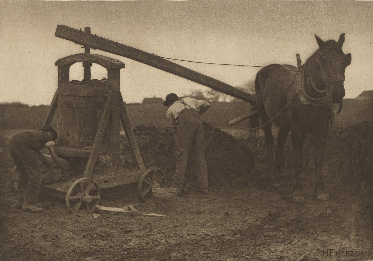 Le moulin à argile (Norfolk) - Peter Henry Emerson