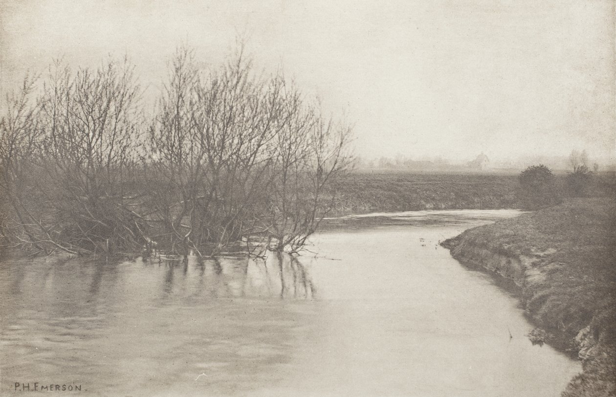 La Lea, près de Tottenham - Peter Henry Emerson