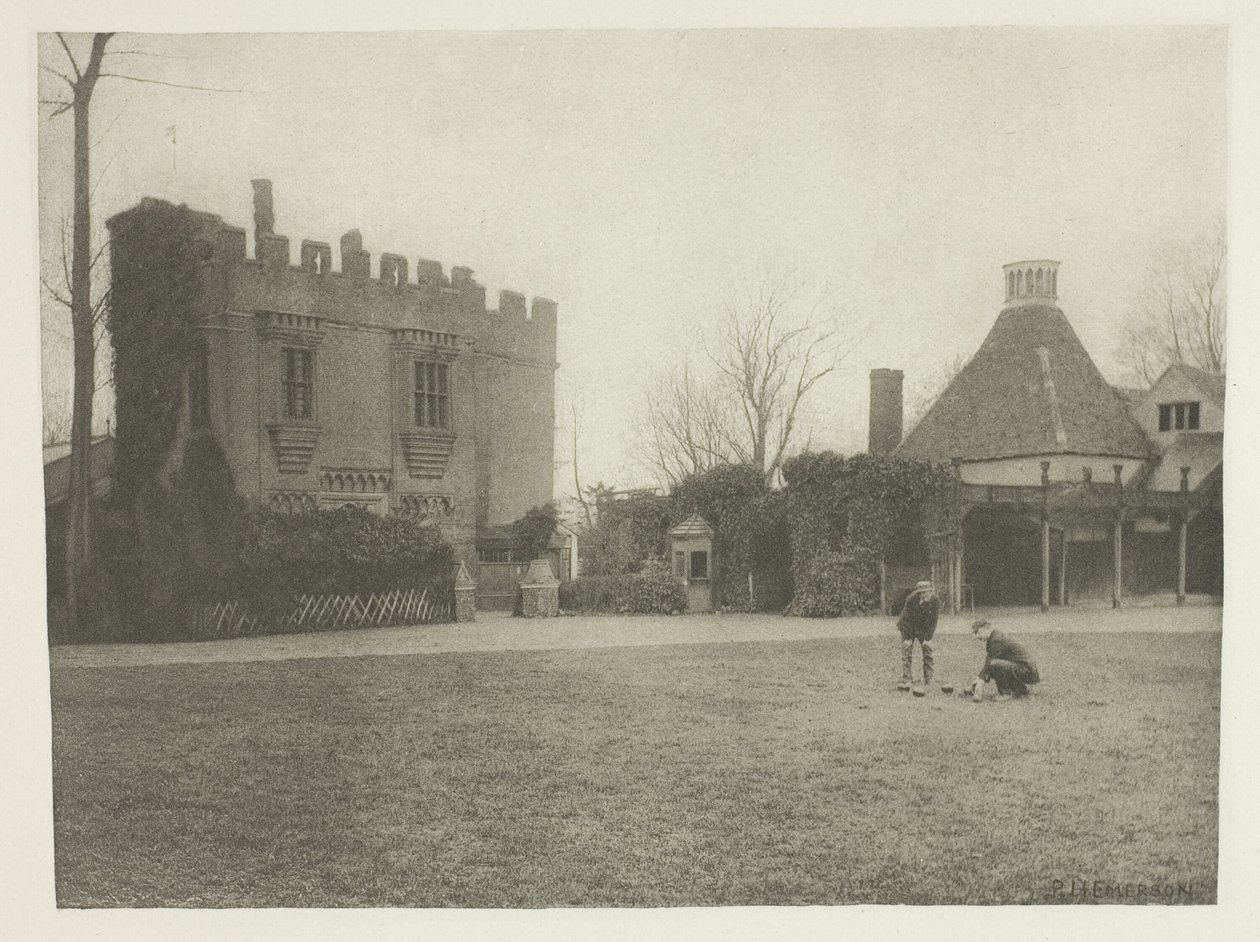 La vieille maison de Rye - Peter Henry Emerson