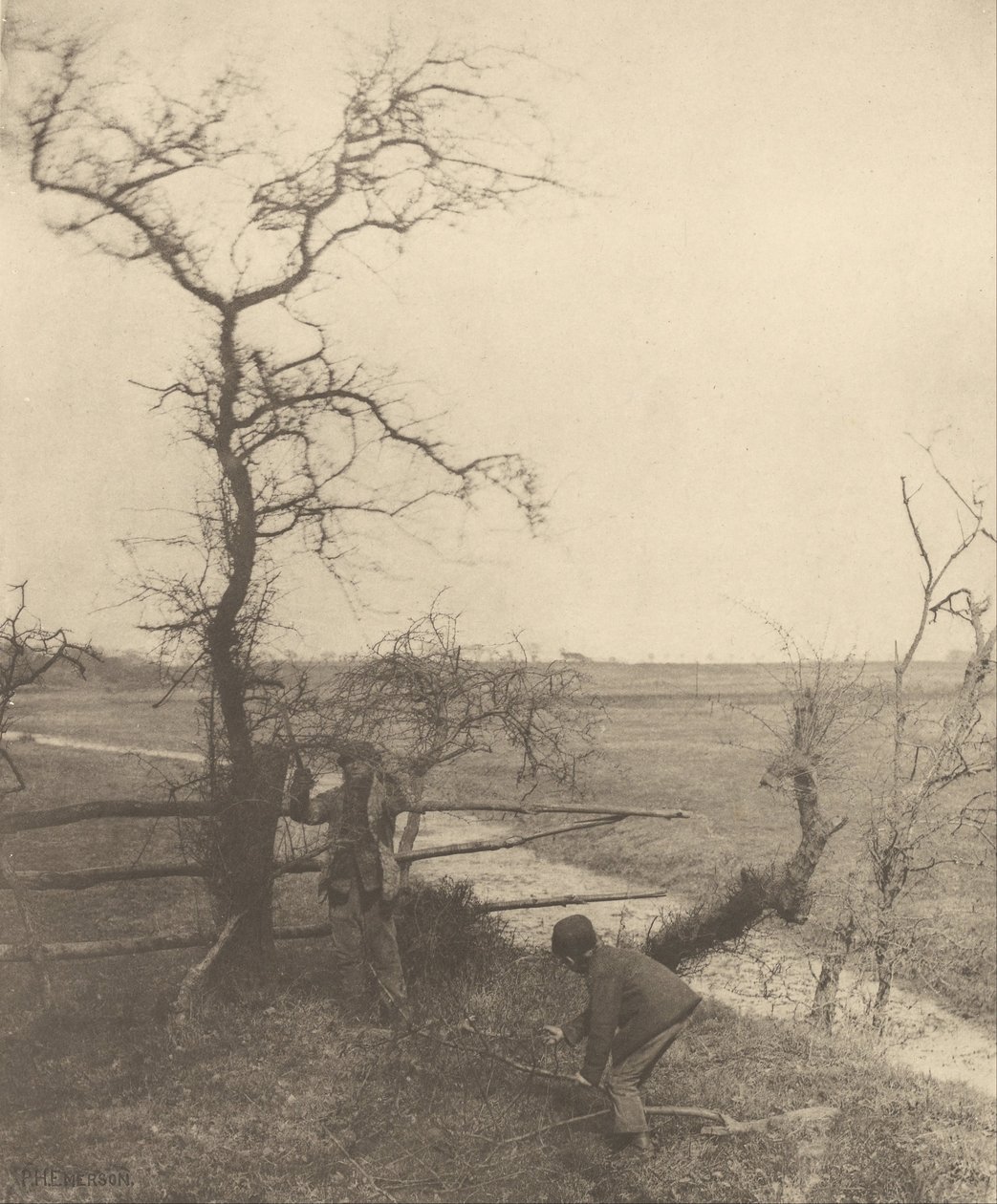 Les coupeurs de brindilles - Peter Henry Emerson