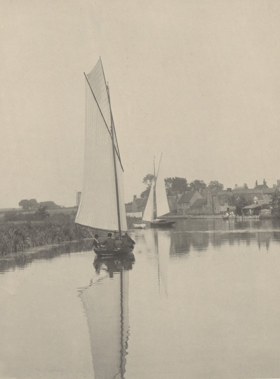 Le village de Horning, 1886 - Peter Henry Emerson