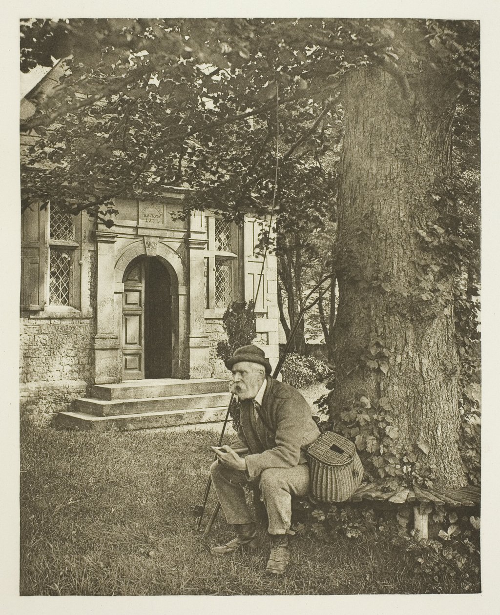 La maison de pêche de Walton et Cotton (La porte) - Peter Henry Emerson