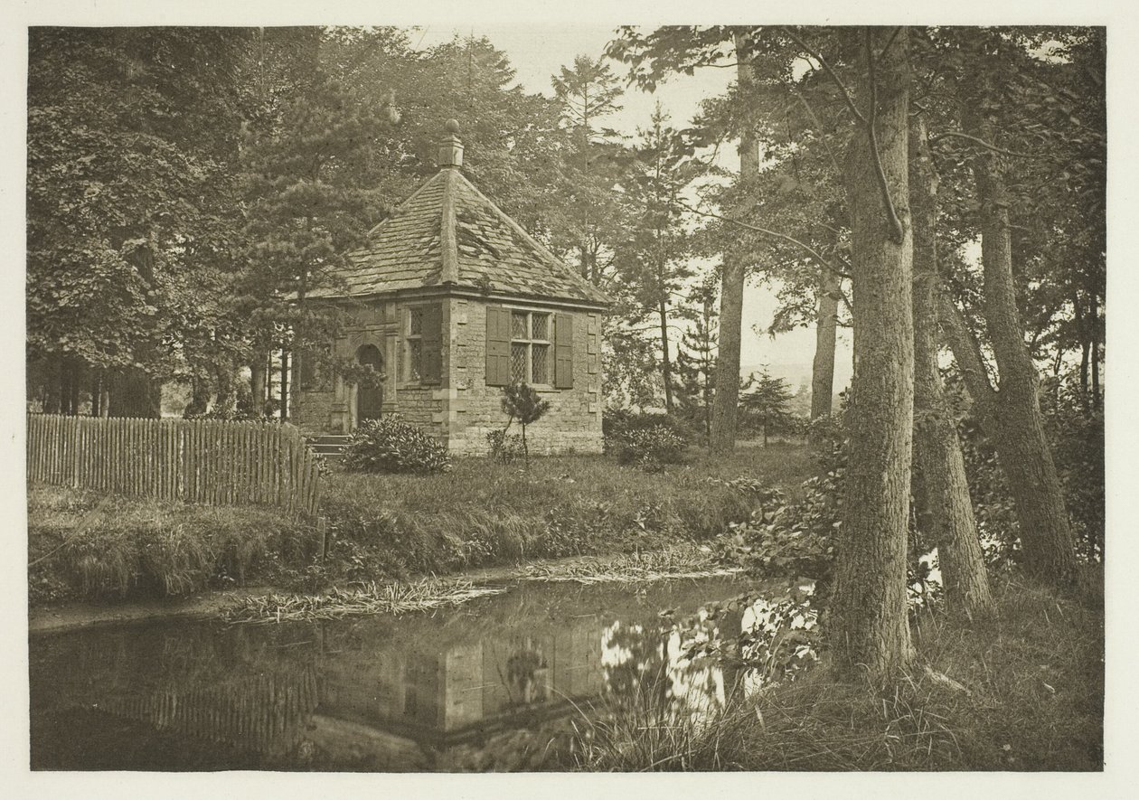 Maison de pêche de Walton et Cotton, Beresford Dale - Peter Henry Emerson
