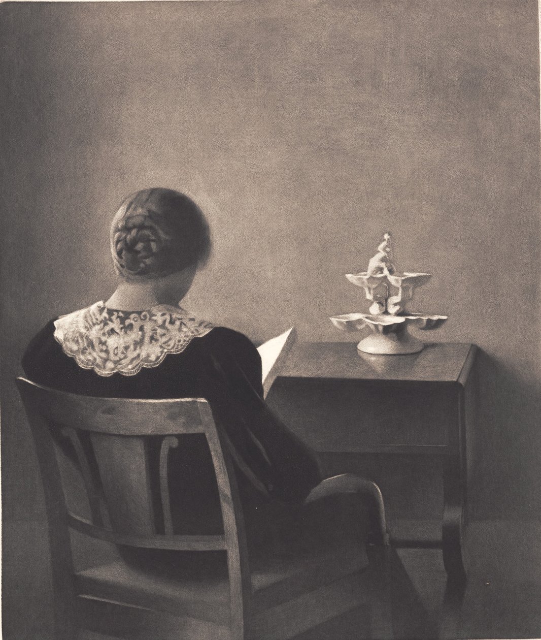 Dame lisant - Peter Vilhelm Ilsted