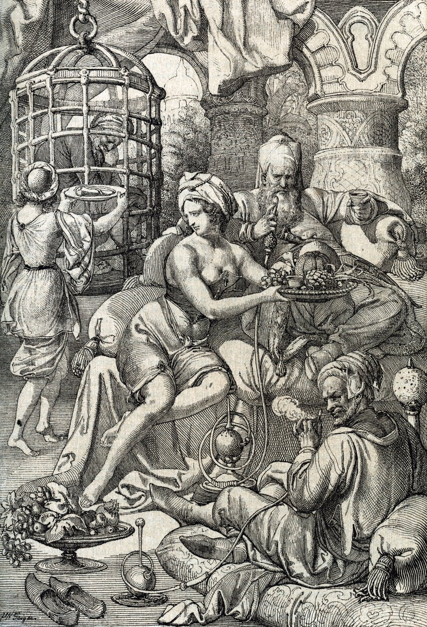 Sultan Bayezid I (ou Bajazet) - Peter Johann Nepomuck Geiger