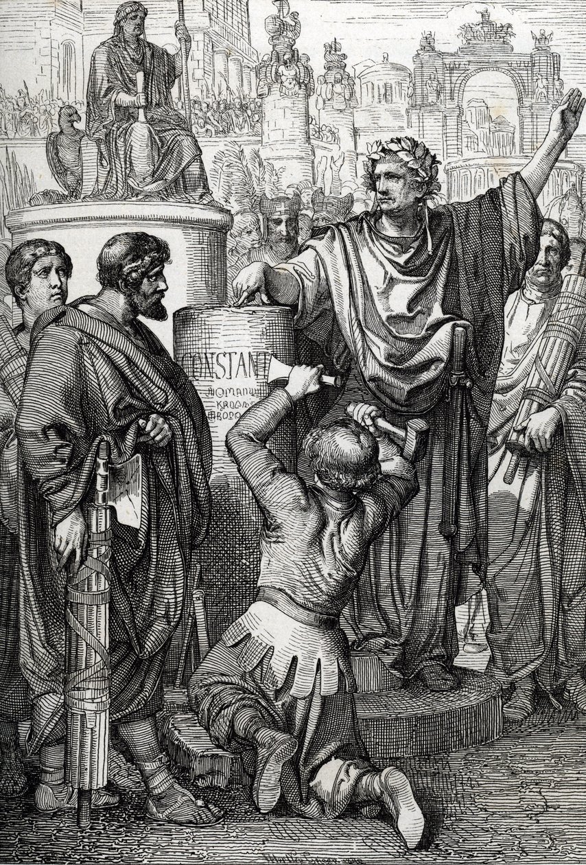 La fondation de Constantinople par l