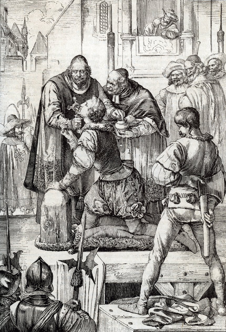 Guerre de Quatre-vingts Ans (ou révolte des Pays-Bas) (1568-1648) : la décapitation de Lamoral, comte d