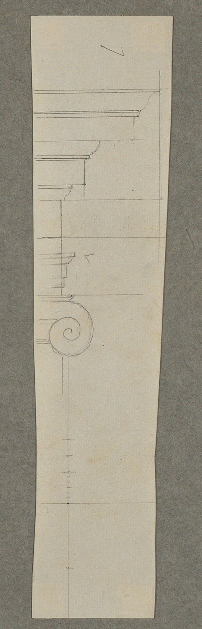 Fontaine dans le jardin de pêchers du Belvédère supérieur : détail - Peter Krafft
