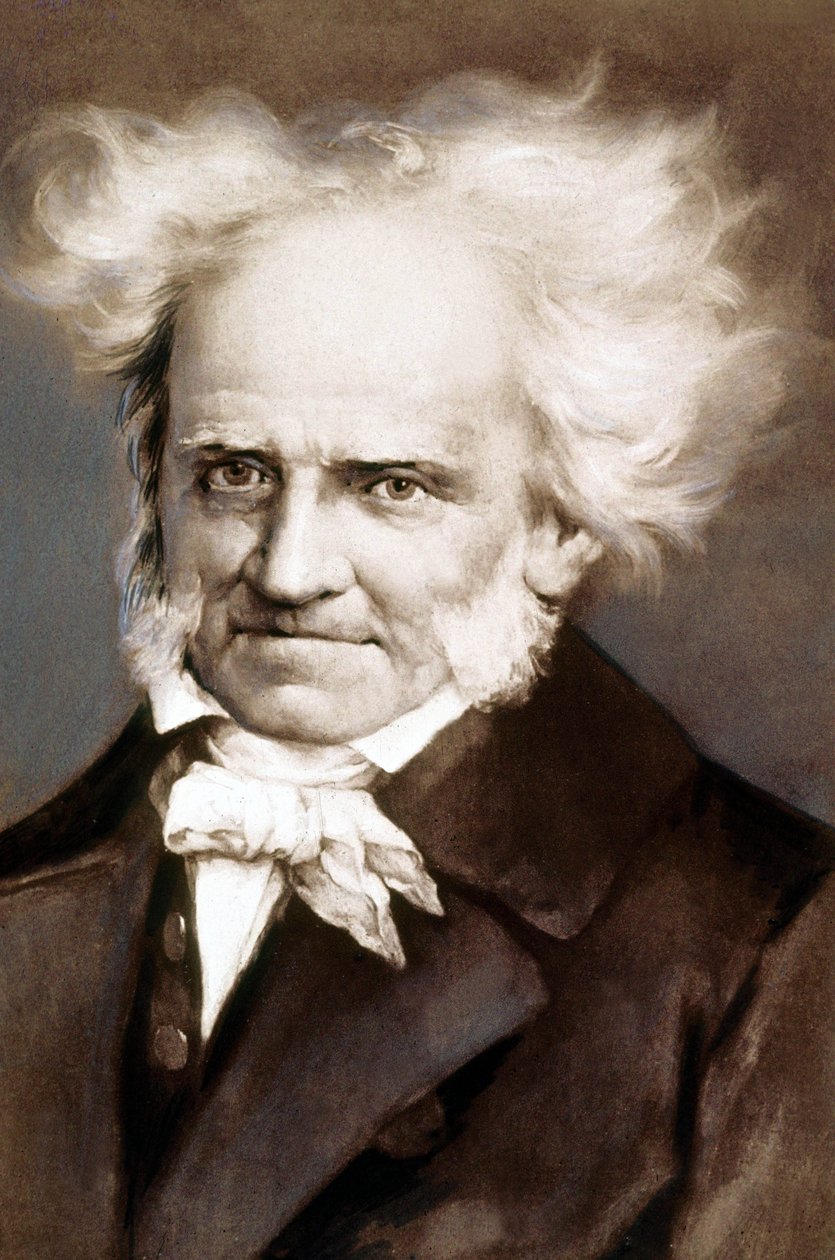 Le philosophe allemand Arthur Schopenhauer (1788-1860) photo d