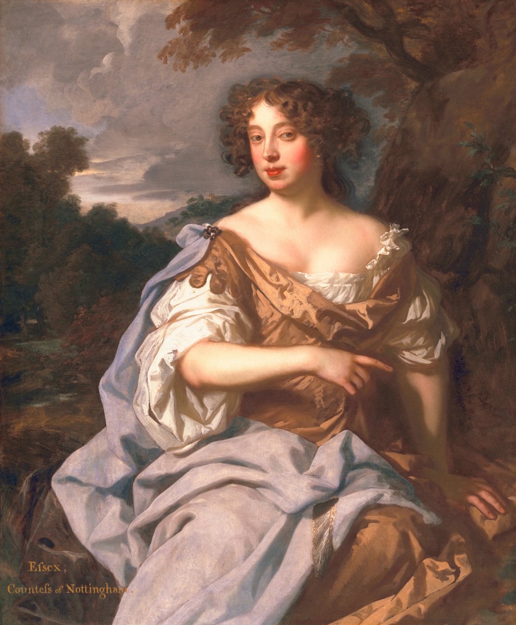 Lady Essex Finch, plus tard comtesse de Nottingham, vers 1675 - Peter Lely