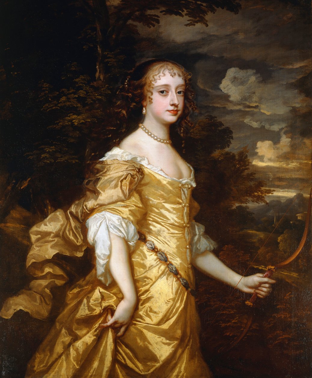 Portrait de Frances Theresa Stuart, duchesse de Richmond et de Lennox (1648-1702) - Peter Lely