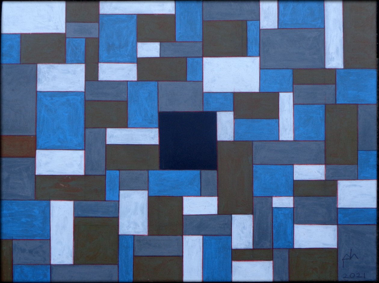 CARRÉ NOIR DE MCCLURE, 2020 - Peter McClure