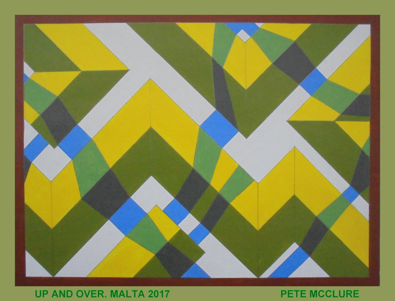 HAUT ET PAR-DESSUS, 2017 - Peter McClure