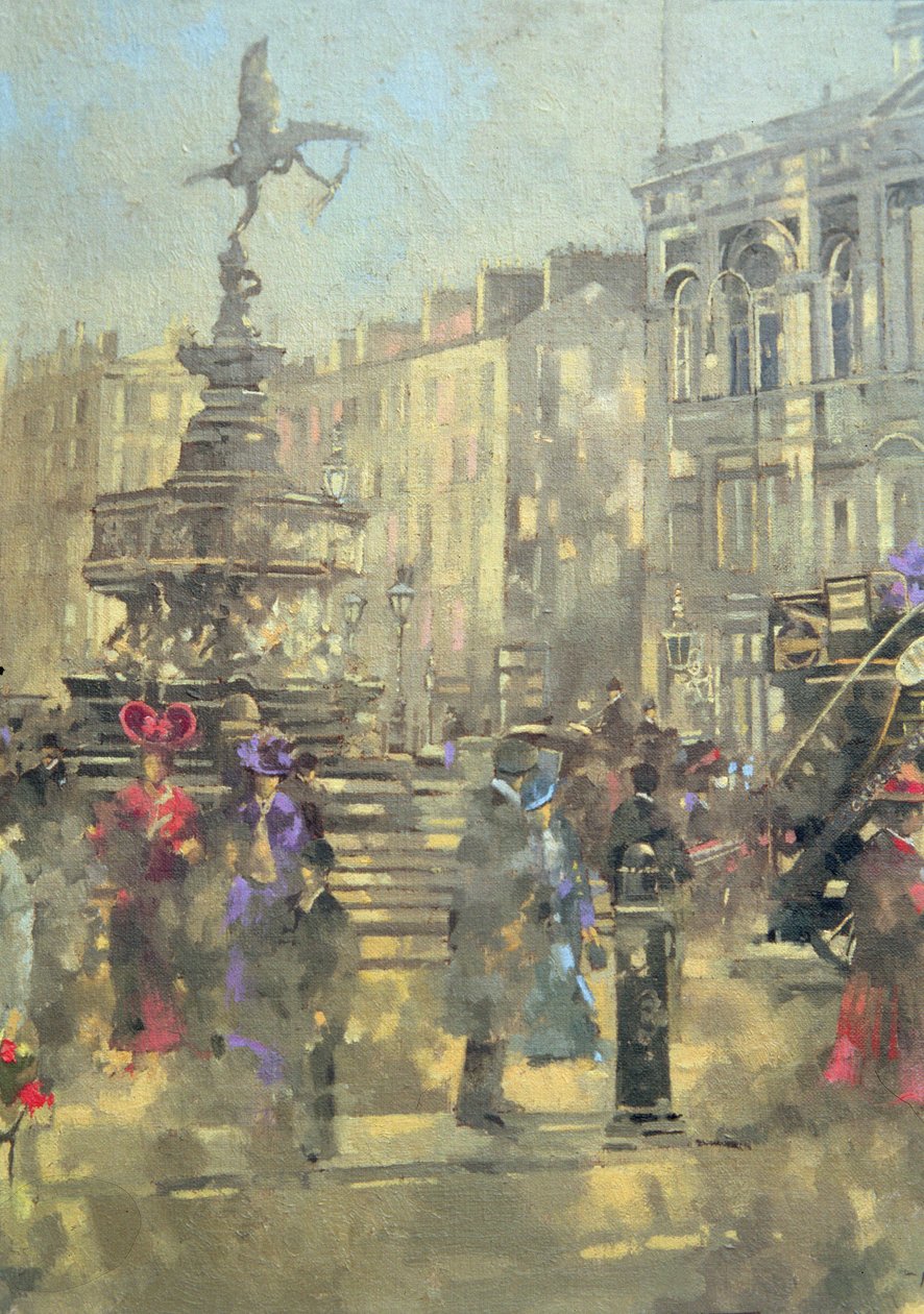 Piccadilly Circus vers 1890 - Peter Miller