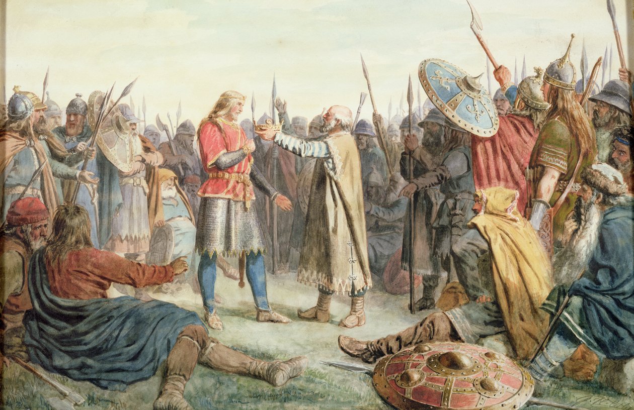 Olav Trygvasson est choisi pour être roi d