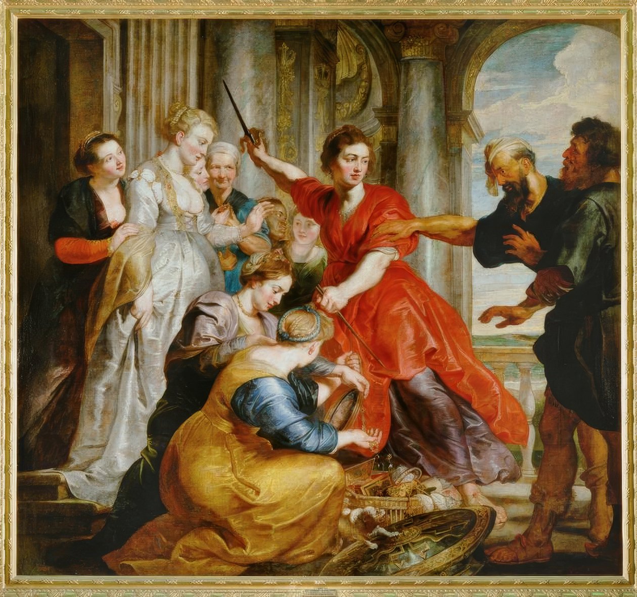 Achille parmi les filles de Lycomède - Peter Paul Rubens