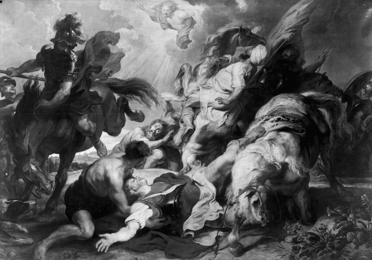 La conversion de Paul (Saul) - Peter Paul Rubens