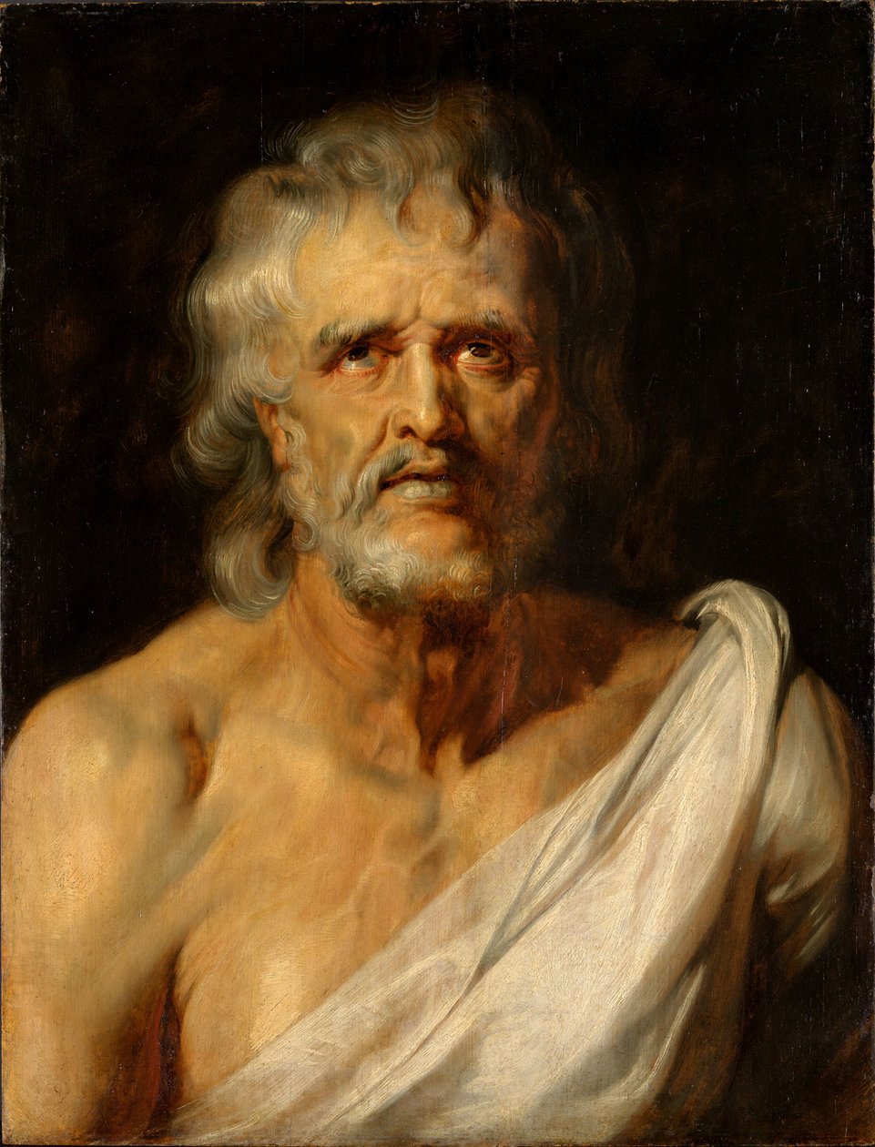 Portrait en buste du philosophe Sénèque - Peter Paul Rubens
