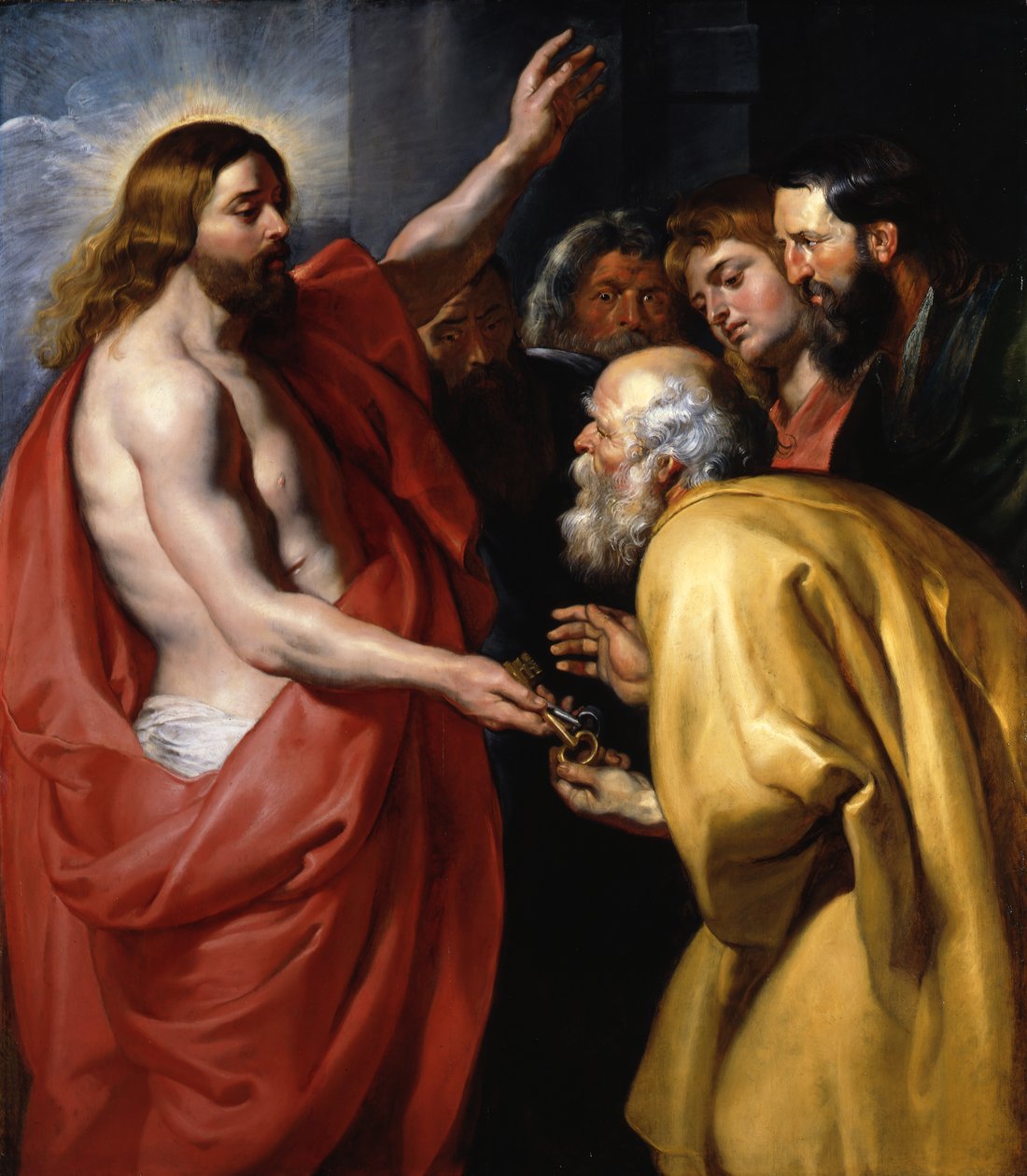 Le Christ remet les clés du ciel à saint Pierre - Peter Paul Rubens