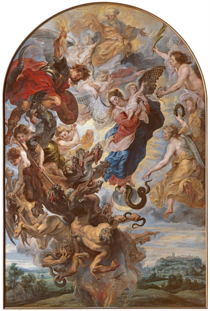 La femme apocalyptique - Peter Paul Rubens