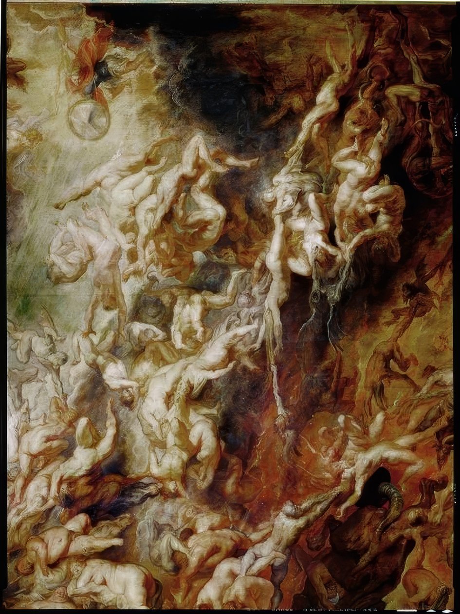 La Chute des damnés - Peter Paul Rubens