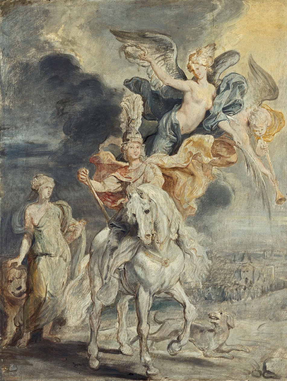 Le Triomphe de Jülich (esquisse du cycle des Médicis) - Peter Paul Rubens