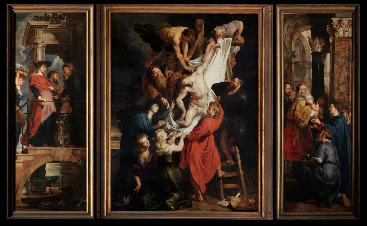 Descente de Croix, vers 1612-14 - Peter Paul Rubens