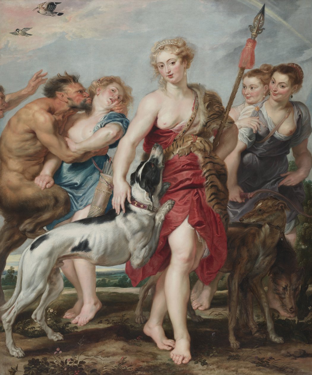 Diane et ses nymphes partant à la chasse, vers 1615 - Peter Paul Rubens