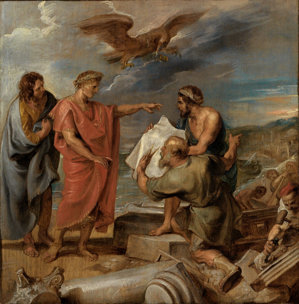 La fondation de Constantinople - Peter Paul Rubens