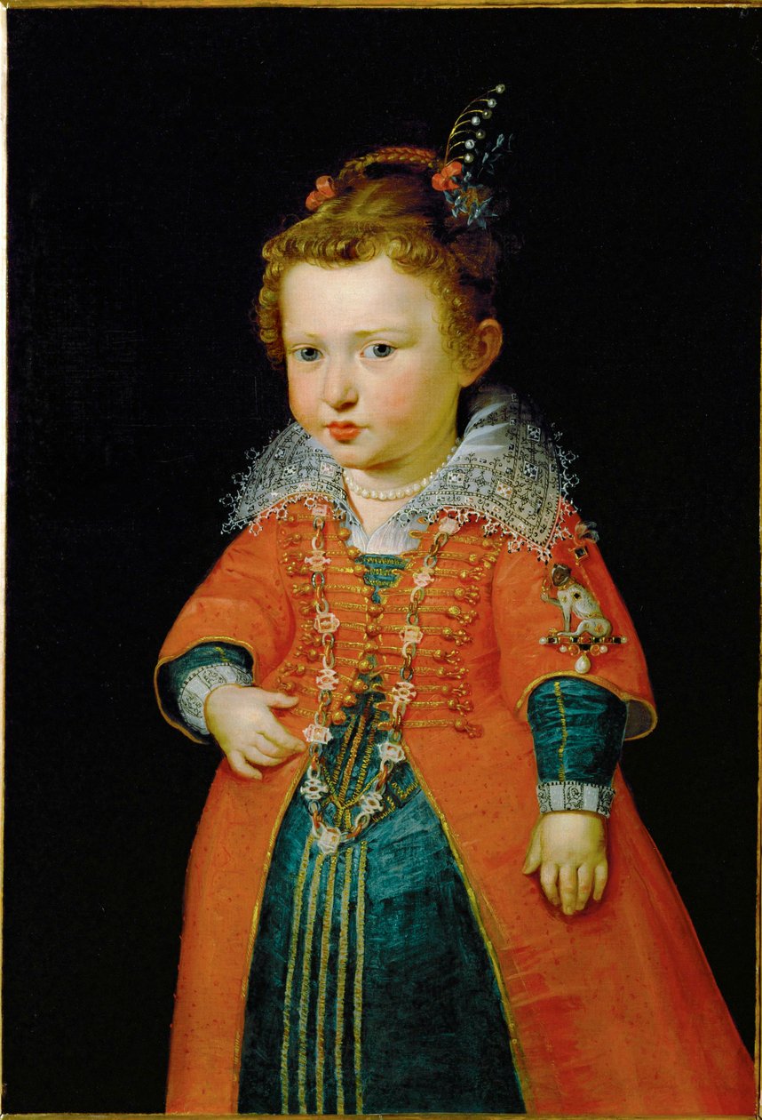 Eleonore Gonzaga, fille du duc Vincenzo, vers 1600-04 (huile sur toile) - Peter Paul Rubens